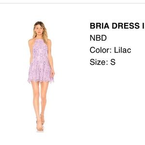 NBD Bria Dress in Lilac